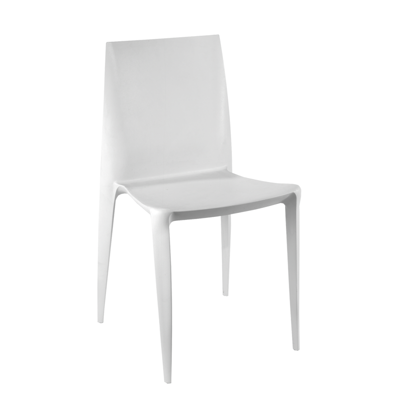 Silla Bellini gris claro para alquilar