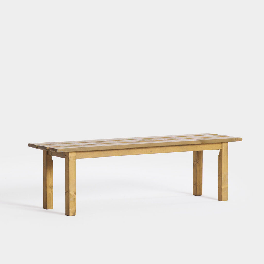 Banco Madera para alquilar