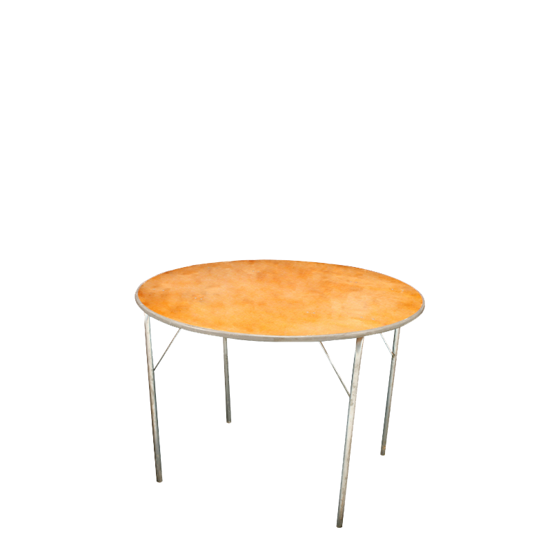 Mesa redonda Ø 100 cm. para alquilar