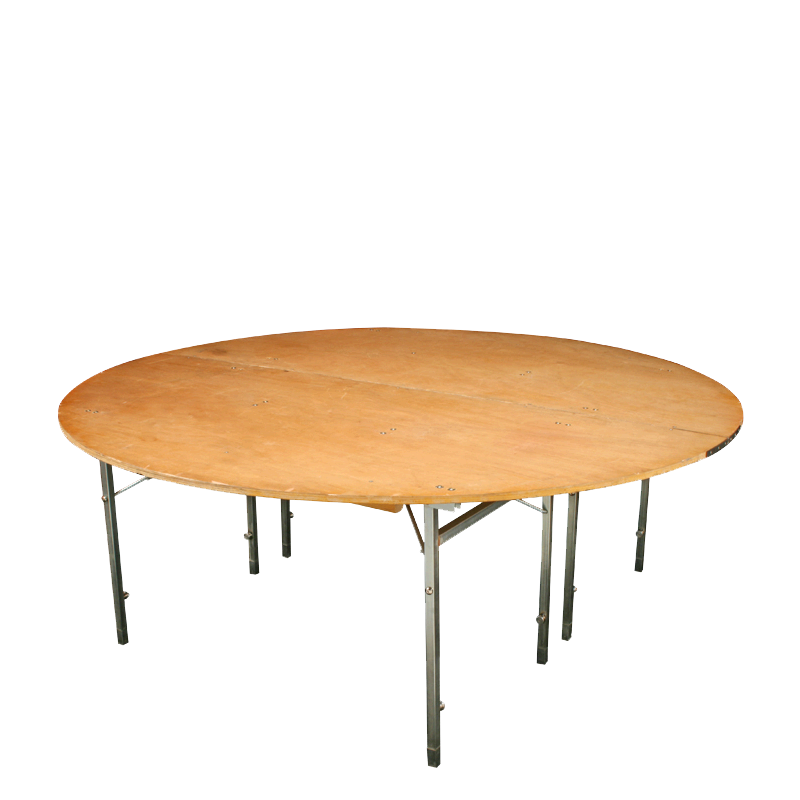 Mesa redonda Ø 200 cm. para alquilar