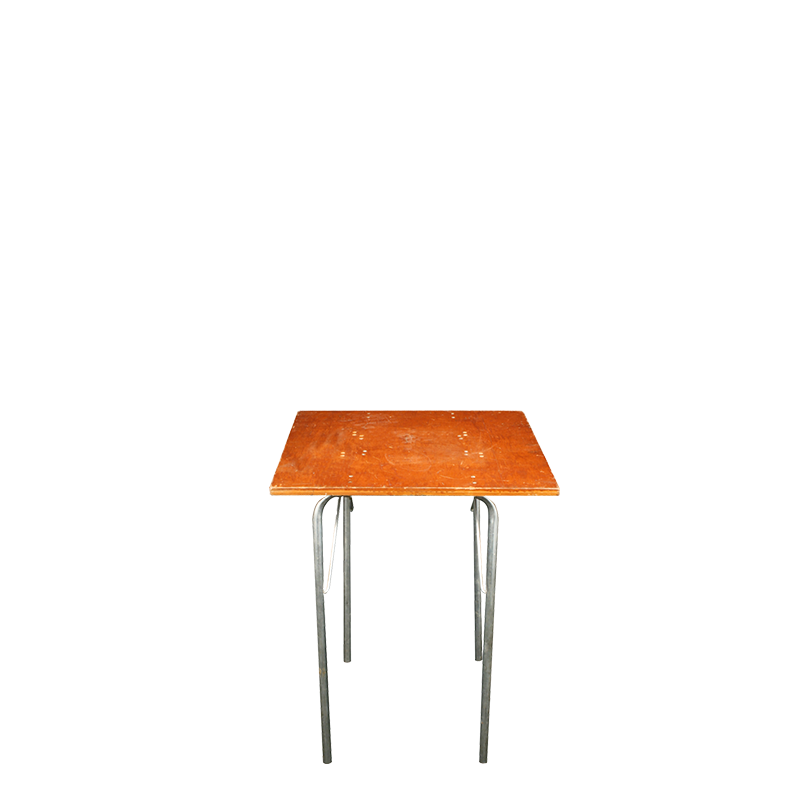 Mesa de servicio 60 x 60 cm. para alquilar