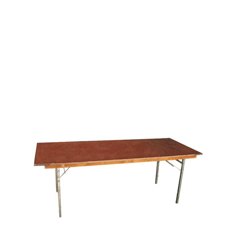 Mesa rectangular 80 x 150 cm. para alquilar