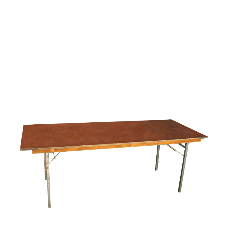 Mesa rectangular 80 x 200 cm para alquilar