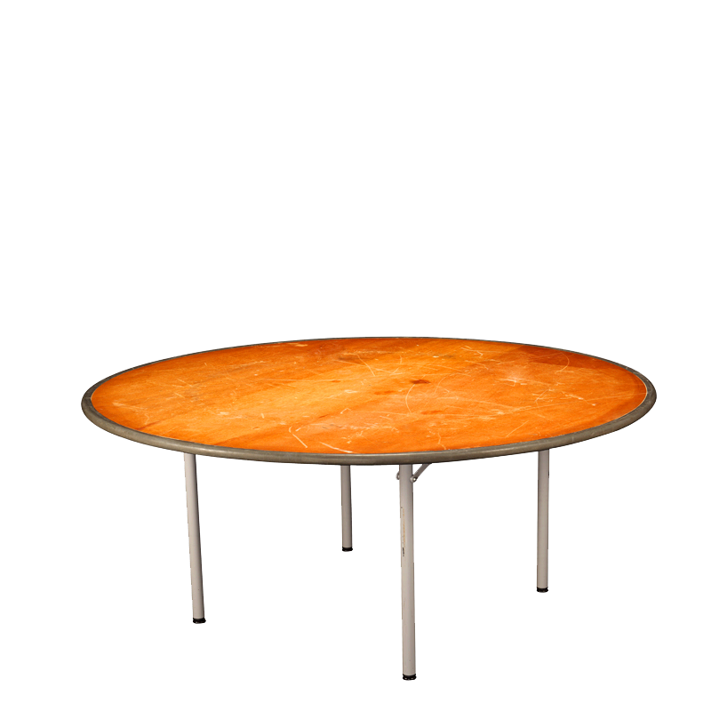 Mesa redonda Ø 185 cm. para alquilar