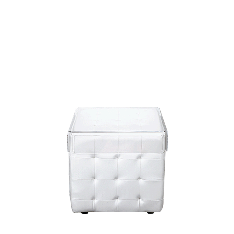 Mesa baja Chesterfield 44 x 44 cm H 42 cm para alquilar