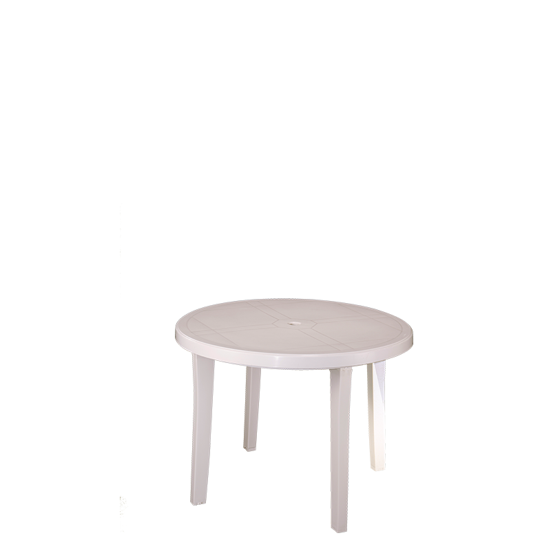 Mesa redonda de jardin Ø 98 cm Alt.72 cm para alquilar