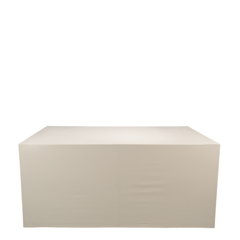 Buffet plegable tensado vestido 100 x 200 cm para alquilar