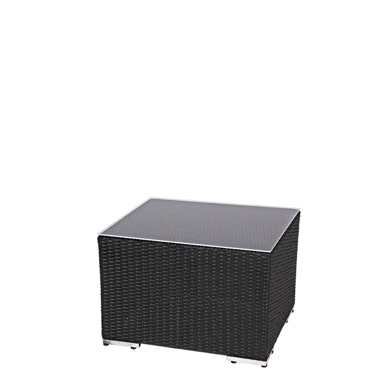 Mesa baja rectangular chill-out 55 x 65 cm Alt. 40 cm para alquilar