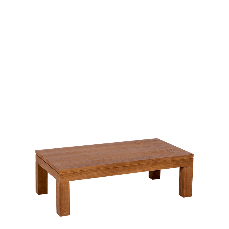 Mesa baja madera 60 x 110 cm Alt. 35 cm para alquilar