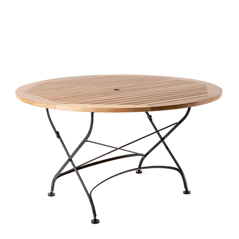 Mesa Wood redonda Ø 135 cm Alt. 75,5 cm para alquilar