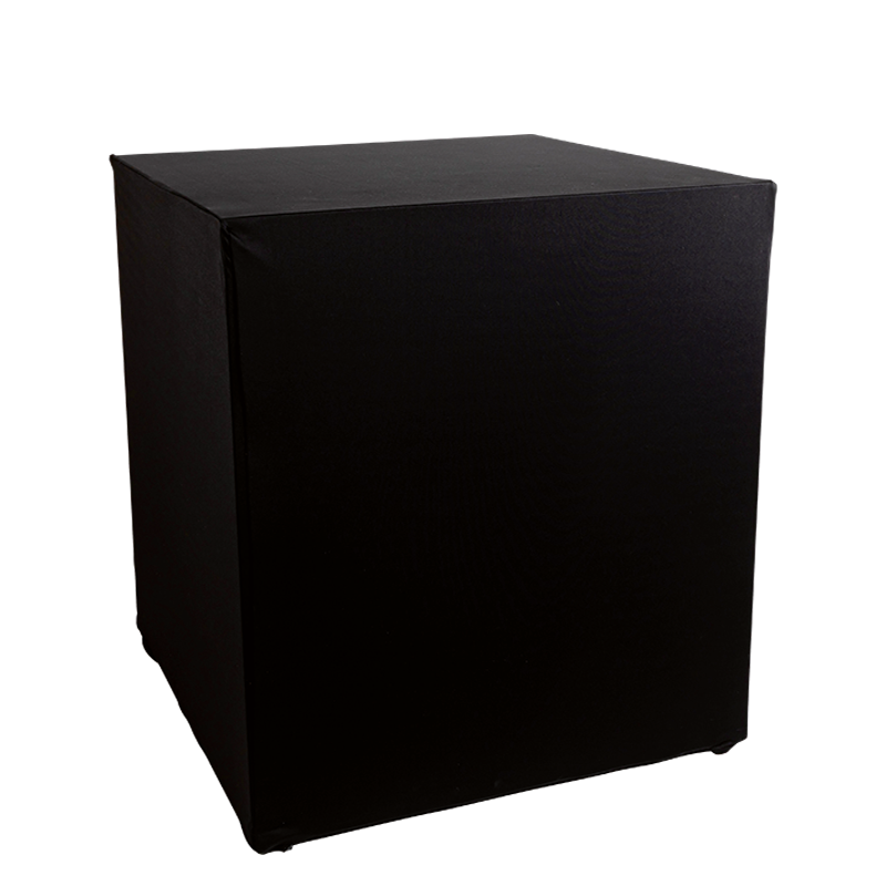 Buffet Cubo funda 4 caras 100 x 100 cm Alt. 109 cm para alquilar