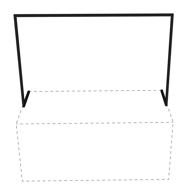 Arco simple para buffet plegable para alquilar
