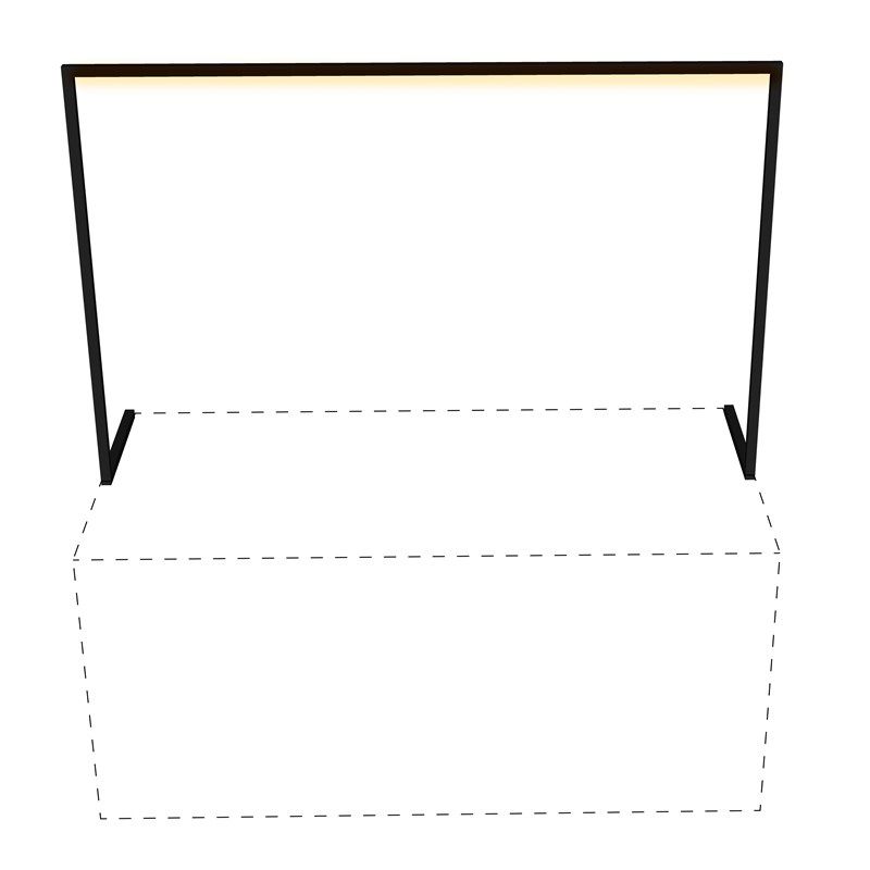 Arco Led para buffet plegable para alquilar