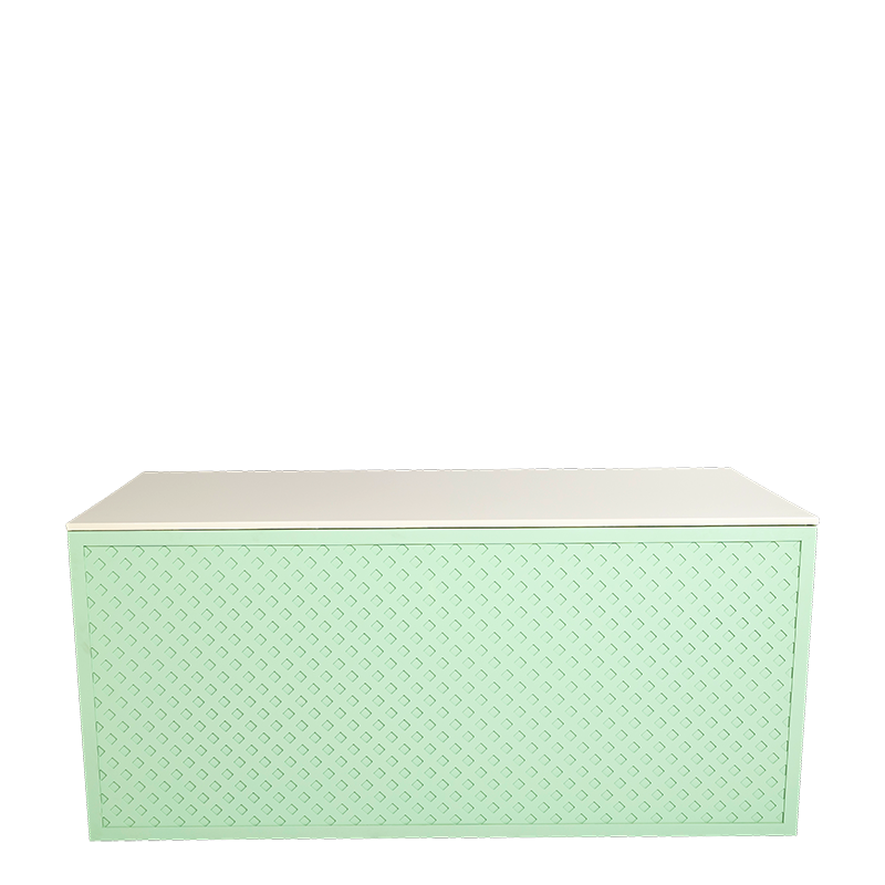 Buffet Rejilla Verde 100 x 200 cm Alt. 90 cm para alquilar