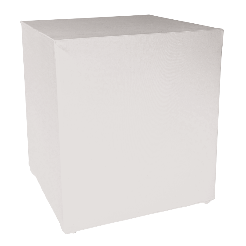 Buffet Cubo funda 3 caras 100 x 100 cm Alt. 109 cm para alquilar