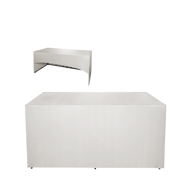 Buffet plegable con funda «3 caras» 100 x 200 cm H 91 cm para alquilar