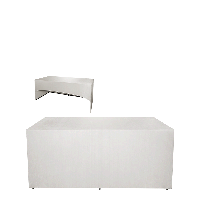 Buffet plegable con funda «3 caras» 80 x 200 cm H 91 cm para alquilar