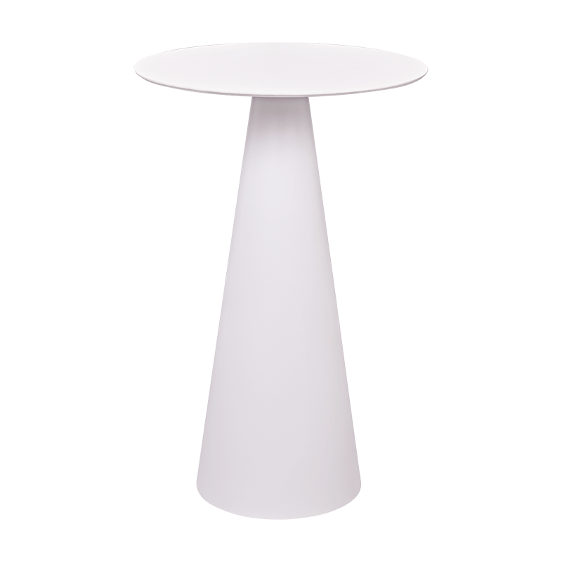Mesa alta de cóctel Icono Ø 69 – Alt. 106 cm para alquilar