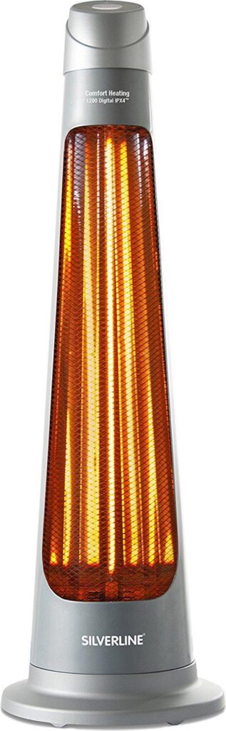 Calefactor eléctrico Silverline para alquilar