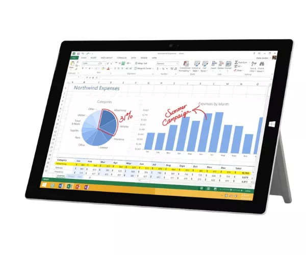 Microsoft Surface Pro 3 para alquilar